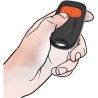 Télécommande 2 canaux - SCS SENTINEL - SimplyControl - Orange, portée 40m, fr...