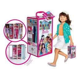 Mallette Armoire Barbie - Klein - Pour Vetements et Accessoires de Poupées - ...