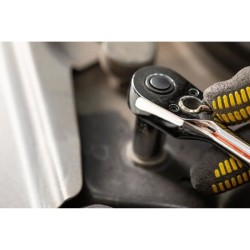 Jeu de cliquet et douilles - STANLEY - STMT82666-0 - cliquet 72 dents 1/4' + ...