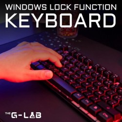 Clavier Gaming - Membrane RGB - THE G-LAB - KEYZ-CAESIUM/FR - FR Layout - 12 ...