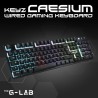 Clavier Gaming - Membrane RGB - THE G-LAB - KEYZ-CAESIUM/FR - FR Layout - 12 ...