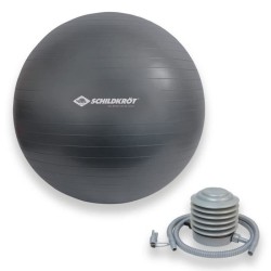 Ballon d'exercice - SCHILDKRÖT - Fitness et Yoga - Diametre 75 cm - Pompe inc...