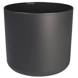 ELHO Pot de fleurs rond B.for Soft - Noir - Ø 35 x H 32 cm - Intérieur - 100%...