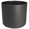 ELHO Pot de fleurs rond B.for Soft - Noir - Ø 35 x H 32 cm - Intérieur - 100%...