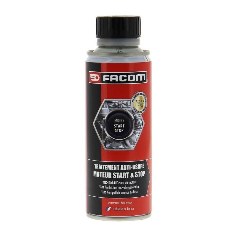 Traitement anti-friction moteurs Start&Stop essence & diesel 250ml - FACOM - ...