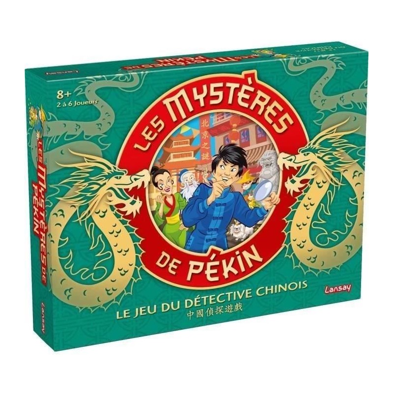 LANSAY - LES MYSTeRES DE PÉKIN - Jeu de société - Version Originale - 2 a 6 j...