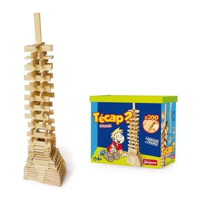 JEUJURA - TECAP Classic 200 planchettes en bois