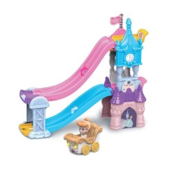 VTECH TUT TUT BOLIDES DISNEY PRINCESSES - CHÂTEAU - TOBOGGAN ENCHANTÉ