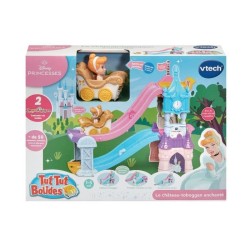 VTECH TUT TUT BOLIDES DISNEY PRINCESSES - CHÂTEAU - TOBOGGAN ENCHANTÉ