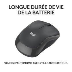 Souris - Sans fil - Logitech - M240 Silent - Graphite