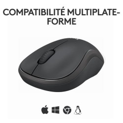 Souris - Sans fil - Logitech - M240 Silent - Graphite