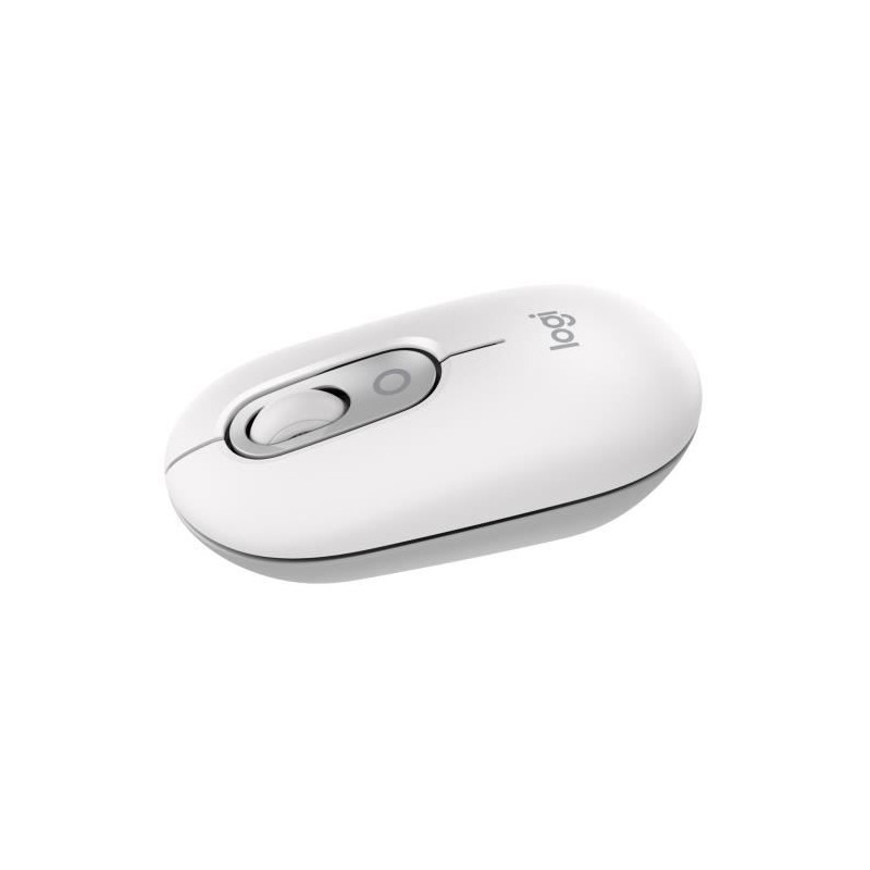 Souris - Sans fil - Logitech - Pop Mouse - Blanc cassé