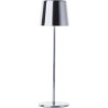 Lampe a poser d'extérieur - BRILLIANT - XAANA - Rechargeable - Chrome - LED -...