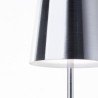 Lampe a poser d'extérieur - BRILLIANT - XAANA - Rechargeable - Chrome - LED -...