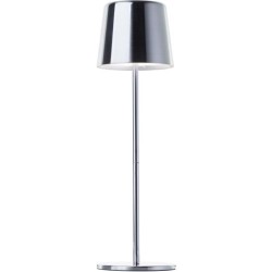 Lampe a poser d'extérieur - BRILLIANT - XAANA - Rechargeable - Chrome - LED -...