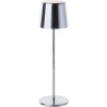 Lampe a poser d'extérieur - BRILLIANT - XAANA - Rechargeable - Chrome - LED -...