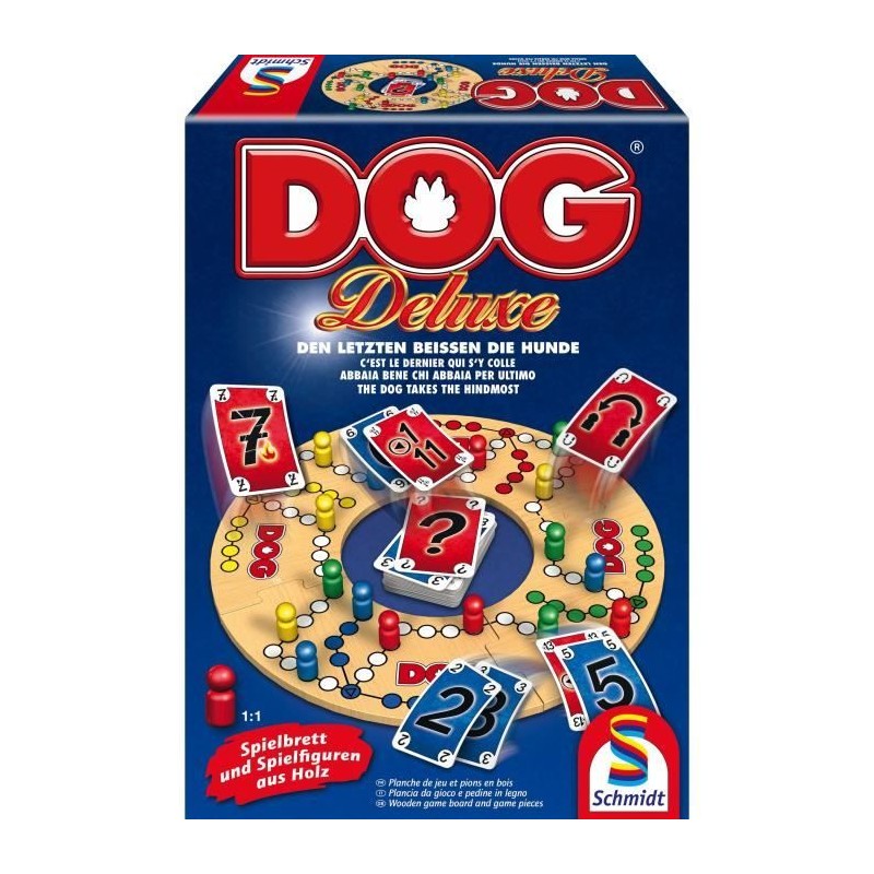 DOG Deluxe - Jeux de Société - SCHMIDT SPIELE - Vivez des parties de DOG enco...