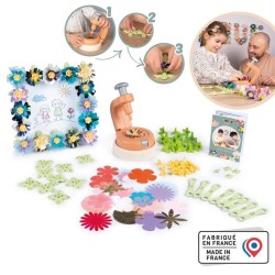 Smoby - Loisirs créatif - Set de création fleurs objets décoratifs - 200 acce...