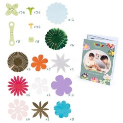 Smoby - Loisirs créatif - Set de création fleurs objets décoratifs - 200 acce...