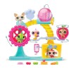 BANDAI - Littlest Pet Shop - Coffret Fun Factory - Ensemble de jeu avec 2 ani...