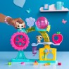 BANDAI - Littlest Pet Shop - Coffret Fun Factory - Ensemble de jeu avec 2 ani...