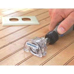 Adaptation Mini scie circulaire DREMEL 670 - Pour découper le bois avec préci...
