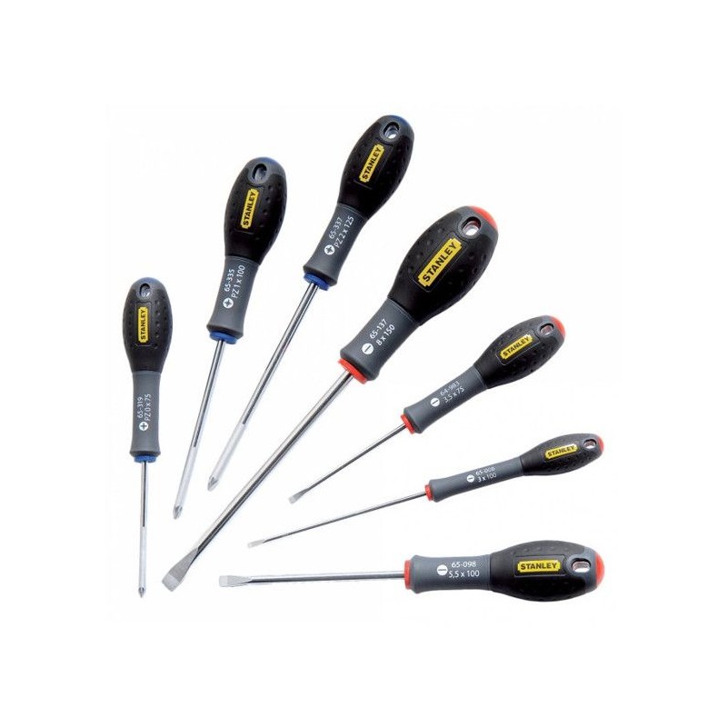 Jeu de 7 Tournevis - STANLEY FATMAX - 0-65-425 - Electricien + Mecanicien + P...