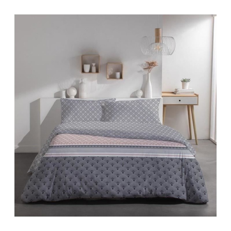 Parure de lit 2 personnes - TODAY - Sunshine 15.36 - 240 x 260 cm - 100% Coto...