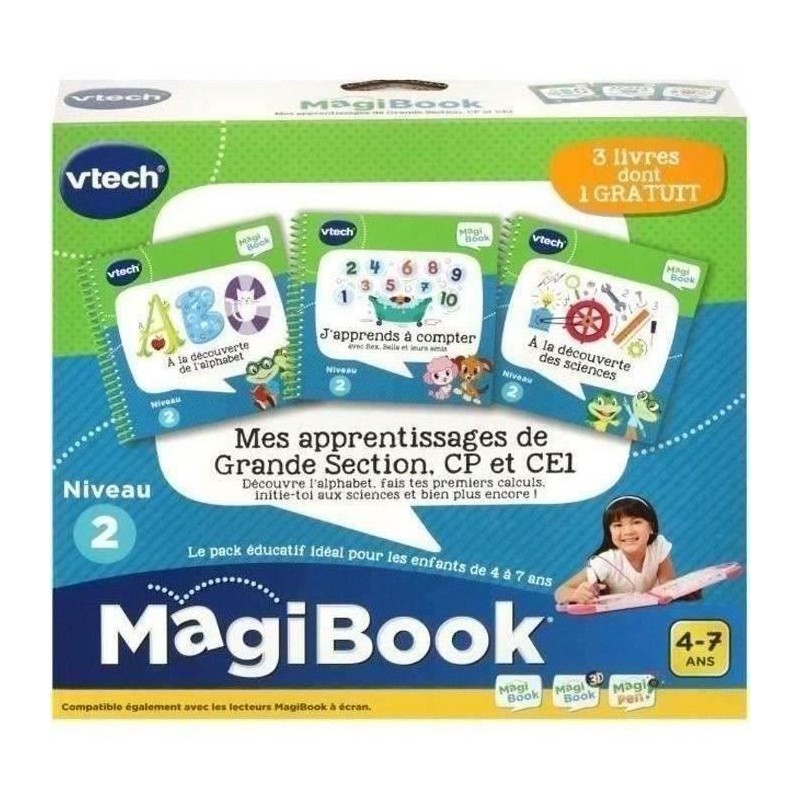 Livre Interactif Magibook - VTECH - Mes Apprentissages de Grande
