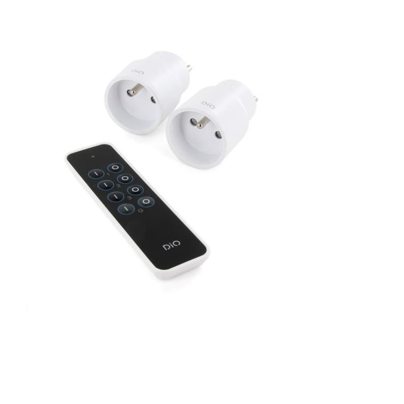 CHACON Kit 2 prises nano et télécommande -DiO (2300W, FR)
