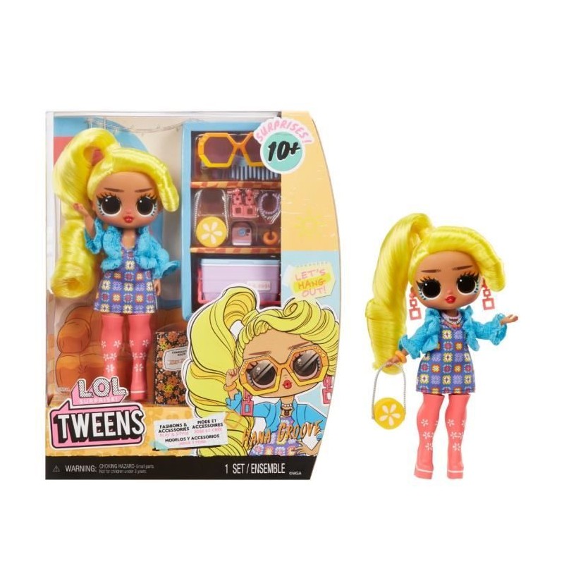 L.O.L. Surprise Tweens - Poupée mannequin articulée 24 cm - Hana
