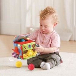 Jouet d'éveil sensoriel VTECH BABY - Cube interactif tout doux en