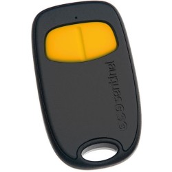 Télécommande 2 canaux - SCS SENTINEL - SimplyControl - Jaune, portée 40m, fré...