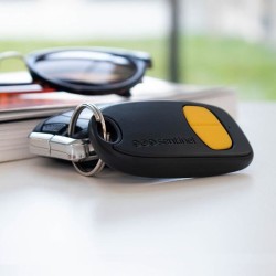 Télécommande 2 canaux - SCS SENTINEL - SimplyControl - Jaune, portée 40m, fré...