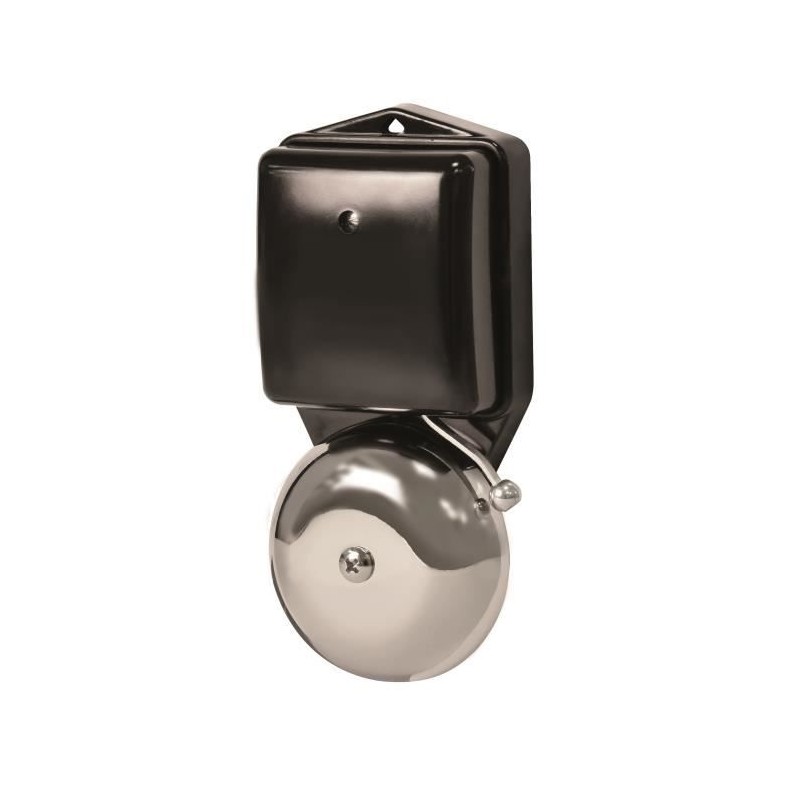 Carillon filaire SCS SENTINEL RetroBell - Design industriel - 2 fils - 1 sonn...