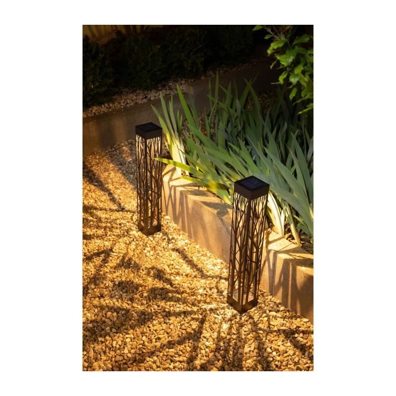 Decoration Balise solaire GALIX G4465 - 20 lumens - A visser ou a planter - H...