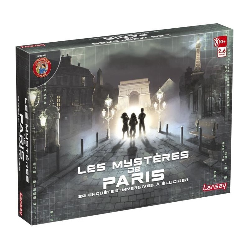 Jeu de société - LANSAY - 75145 - Les Mysteres De Paris 10+