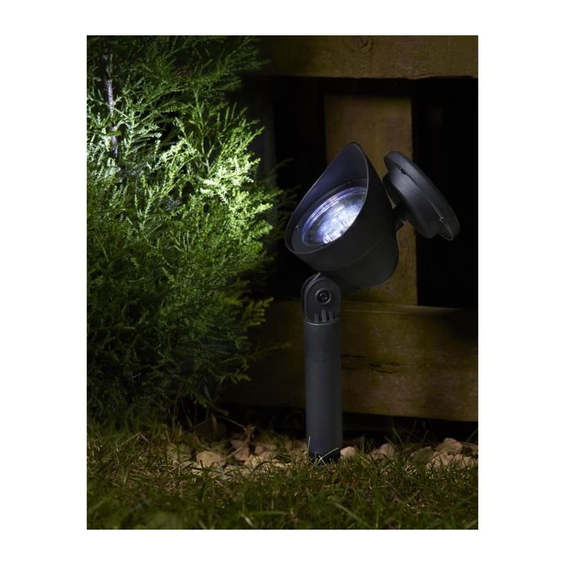 Pack de 4 spots solaires Prima SMART GARDEN - Lumiere directionnelle de 3 lumens