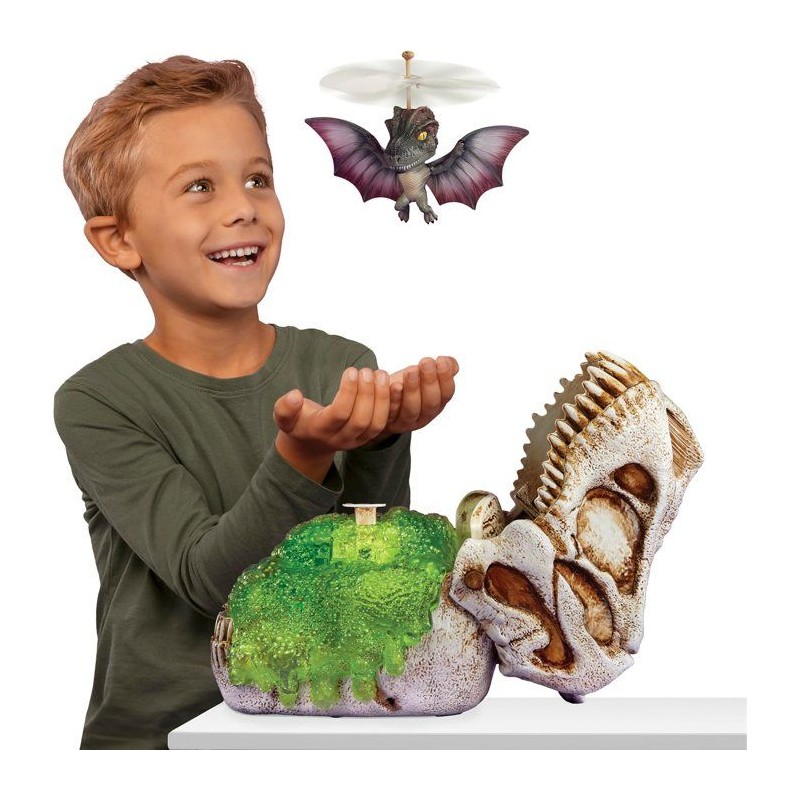 MGA Entertainment - GrossMos flying dino bleu - Jouets dinosaures