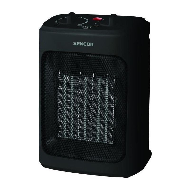 Radiateur en céramique - SENCOR - SFH 7601BK - Jusqu'a 2000 W - 3 niveaux de ...
