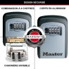 MASTER LOCK Boite a clés sécurisée [Medium] [Fixation murale] - 5401EURD - Se...