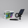 Pack de 2 Spots solaires extérieur étanches - LUMISKY - 4 LEDs colorées RGB -...