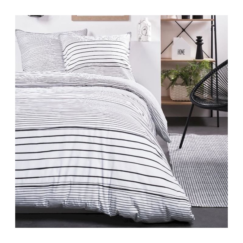 Parure de lit - TODAY - Sunshine - 116561 - 2 personnes - 240x260cm - Coton -...