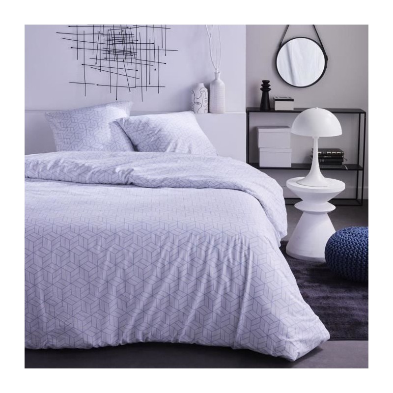 Parure de lit - TODAY - Sunshine - 123402 - 2 personnes - 220x240 cm - Coton ...