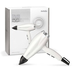 Seche-cheveux - BaByliss - 6704WE Speed Pro 2000 - Moteur AC - Fabriqué en It...