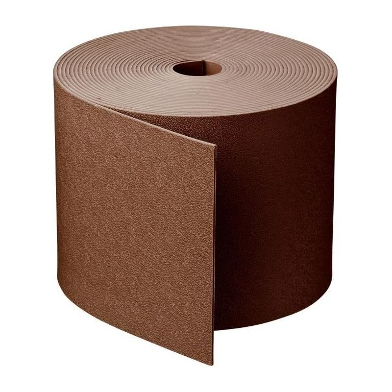 Bordure de jardin - NATURE - H15 cm x 10 m - Polyéthylene recyclé - Terre cuite