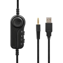 Casque Gamer Filaire - The G-Lab - KORP RADIUM - Microphone - RGB - Noir