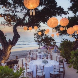 Suspension solaire LED - LUMISKY - HIMALAYA - Ø30cm - Beige, creme et mariage...