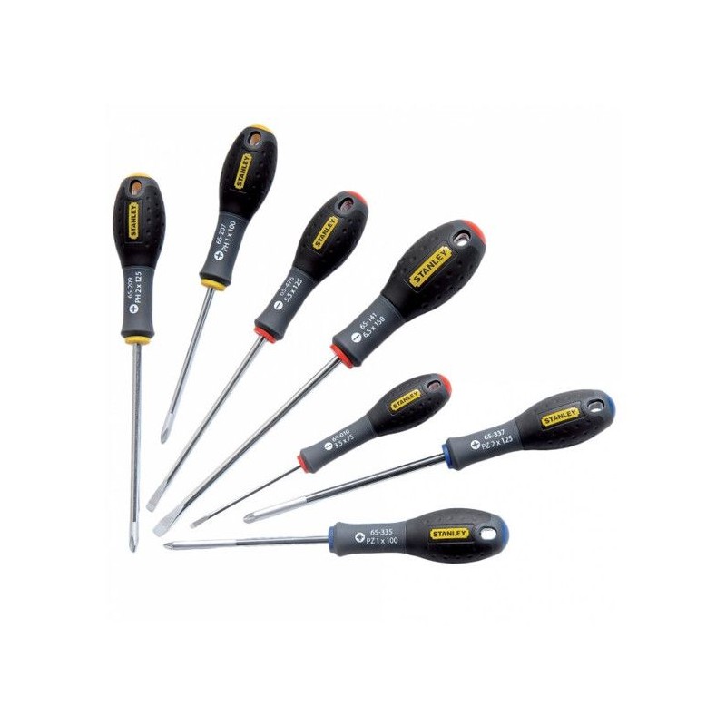 Jeu de 7 Tournevis - STANLEY FATMAX - 0-65-438 - Electricien + Mecanicien + P...