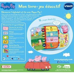 Livre-Jeu Educatif VTECH - Peppa Pig - Sons amusants - 14 pages